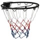 vidaXL Basketballring Schwarz 45 cm Stahl