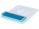 Bild 3 Leitz Mausmatte WOW Blau/Weiss, Detailfarbe: Weiss, Blau, Form