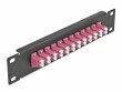 DeLock Verteilerplatte 10? LWL Patchpanel