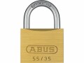 Abus Vorhängeschloss 55/35 Gold Messing