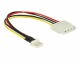 Bild 3 DeLock Stromkabel Floppy 4Pin - Molex 15 cm, Kabeltyp