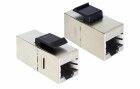 DeLock Keystone-Modul RJ-45 - RJ-45, Cat.5e geschirmt, kompakt