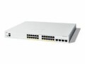 Cisco PoE+ Switch Catalyst C1300-24FP-4G 28 Port, SFP