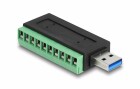 DeLock USB-Adapter USB-A Stecker - Terminalblock, USB Standard