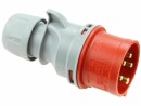 Spälti AG Montagestecker CEE 32A 3P+N+E Turbo Twist, Detailfarbe: Rot