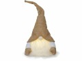 Star Trading LED-Figur Wichtel, 1 LED, 28 cm, Braun, Betriebsart