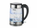 Koenig Wasserkocher 1.7 l, Schwarz/Silber, Detailfarbe: Schwarz