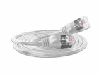 SLIM Slimpatchkabel Cat 6, U/FTP, 7.5 m, Weiss