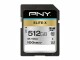PNY SDXC-Karte Elite-X UHS-I U3 512 GB, Speicherkartentyp