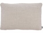 Södahl Kissen Wave Knit 40 x 60 cm, Beige