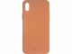 Urbany's Back Cover Sweet Peach Leather iPhone XR, Fallsicher