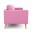 Bild 3 Sofa BLAIR 3-Sitzer pink