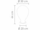 SOMPEX Tischleuchte Bolha 1x E27 44 cm, Smoke, Betriebsart