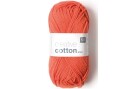 Rico Design Wolle Creative Cotton Aran 50 g, Fuchs, Packungsgrösse