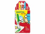 Giotto Filzstift be-bé 6 Stück, Mehrfarbig, Strichstärke: Keine