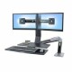Ergotron WorkFit-A - Dual with Worksurface+