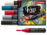 STABILO Acrylmarker Free Acrylic T800C Bold 5-Etui