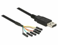 DeLock - Converter USB 2.0 > Serial-TTL 6 pin pin header connector individually 1.8 m (5 V)