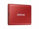 Bild 1 Samsung Externe SSD Portable T7 Non-Touch, 500 GB, Rot