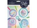 Beckmann Badges Kletties 4 StÃ¼ck, Mint, Bewusste Eigenschaften