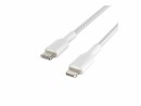 BELKIN USB-Ladekabel Braided Boost Charge USB C - Lightning