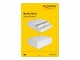 Image 3 DeLock - Monitor stand with drawers - white
