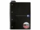 Oxford Notizheft Collegeblock Essential, A4 +, Liniert, Schwarz