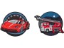 Schneiders Badges Supercar + FireTruck 2 Stück, Bewusste