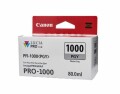 Canon Tinte PFI-1000PGY / 0553C001 Photo Grey, Druckleistung
