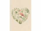 Natur Verlag Motivkarte Flamingo 17.5 x 12.2 cm, Papierformat: 17.5