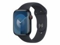 Apple Sport Band 45 mm Mitternacht S/M, Farbe: Schwarz