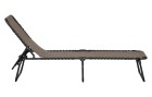 Schou Liegestuhl Rosa, Beige, Breite: 53 cm, Gewicht