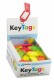 RIEFFEL   Schlüsseletiketten     38x22mm - KT1000NEO neon ass., Display   100 Stück