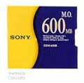 Sony EDM-600B - Disque MO - 600 Mo - clair - PC