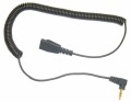 freeVoice - Headset-Kabel - Quick Disconnect zu Stereo