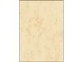 Sigel Motivpapier Marmor-Papier A5, 90 g, 100 Blatt, Beige