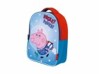 Arditex Rucksack George Pig, Detailfarbe: Rosa, Blau, Rot