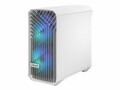 Fractal Design PC-Gehäuse Torrent Compact RGB TG Light Tint Weiss