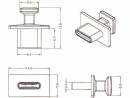 DeLock USB-C Blindstecker, 10