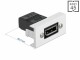 Image 1 DeLock Adapter gerade DisplayPort - DisplayPort, Kabeltyp