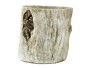 Villa Collection Blumentopf 20 x 22 cm Holzoptik, Durchmesser: 20