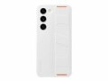 Samsung Back Cover Silicone Grip Galaxy S23 Weiss, Fallsicher