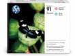 HP Inc. HP Valuepack Nr. 91 (P2V37A) Tinte + Druckkopf, Druckleistung