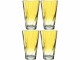 Leonardo Trinkglas Twist 300 ml, 4 Stück, Gelb, Glas