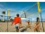 Bild 8 Crossnet Volleyballnetz Crossnet Schwarz/Gelb, Höhenverstellbar