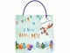 Cart Geschenktasche Blau, Baby Boy Monkey, Material: Papier