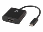 V7 Videoseven V7 - Externer Videoadapter - USB-C - HDMI - Schwarz