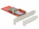 Image 1 DeLOCK - PCI Express x4 Card > 1 x internal NVMe M.2 Key M 110 mm with heat sink