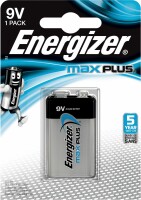ENERGIZER Batterie Max Plus 9,0V 522/9V E-Block 600 mAh