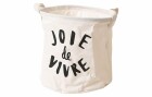 Esmée Aufbewahrungskorb Joie de vivre Beige, Schwarz